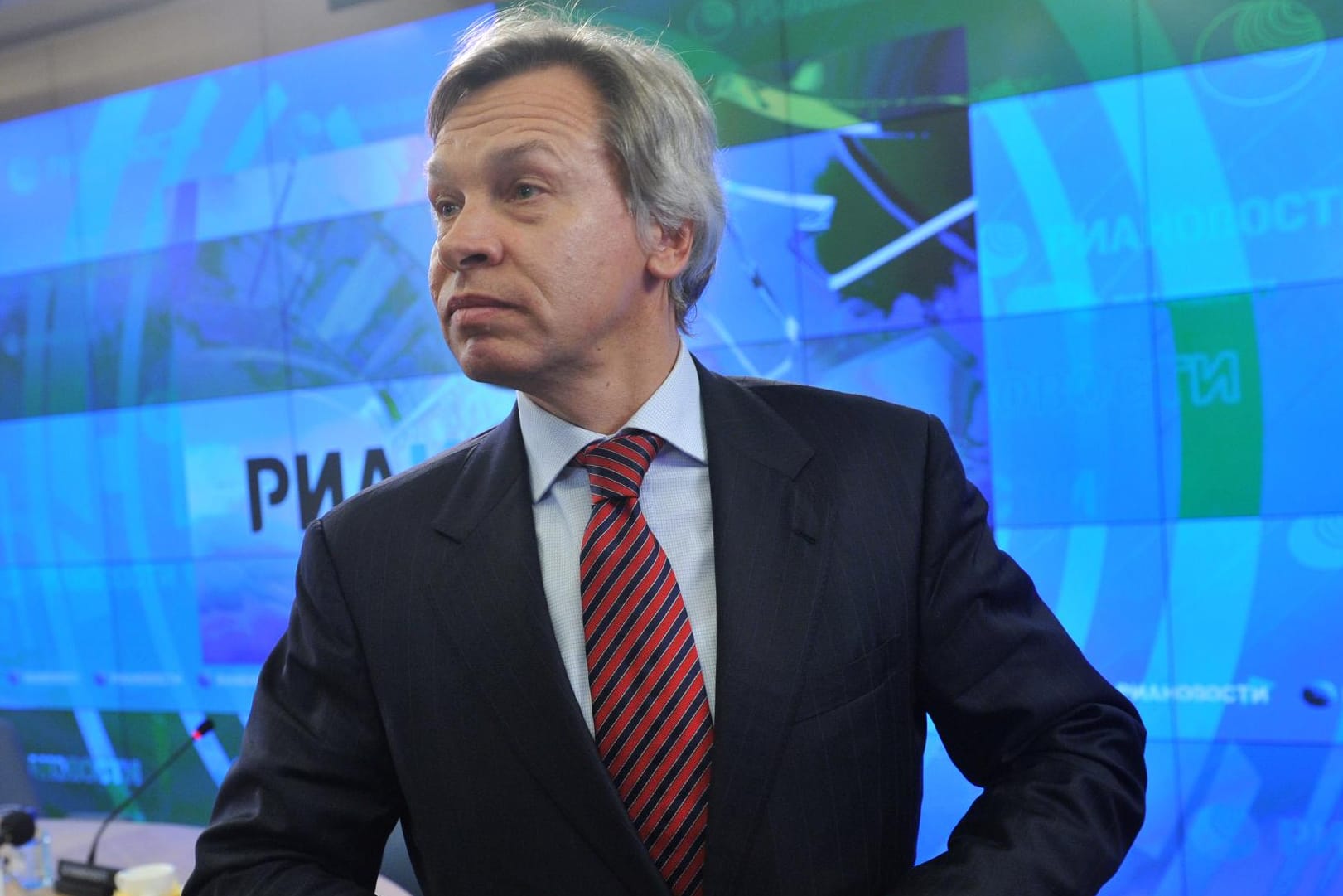 Alexej Puschkow, Chef des Auswärtigen Ausschusses der Staatsduma.