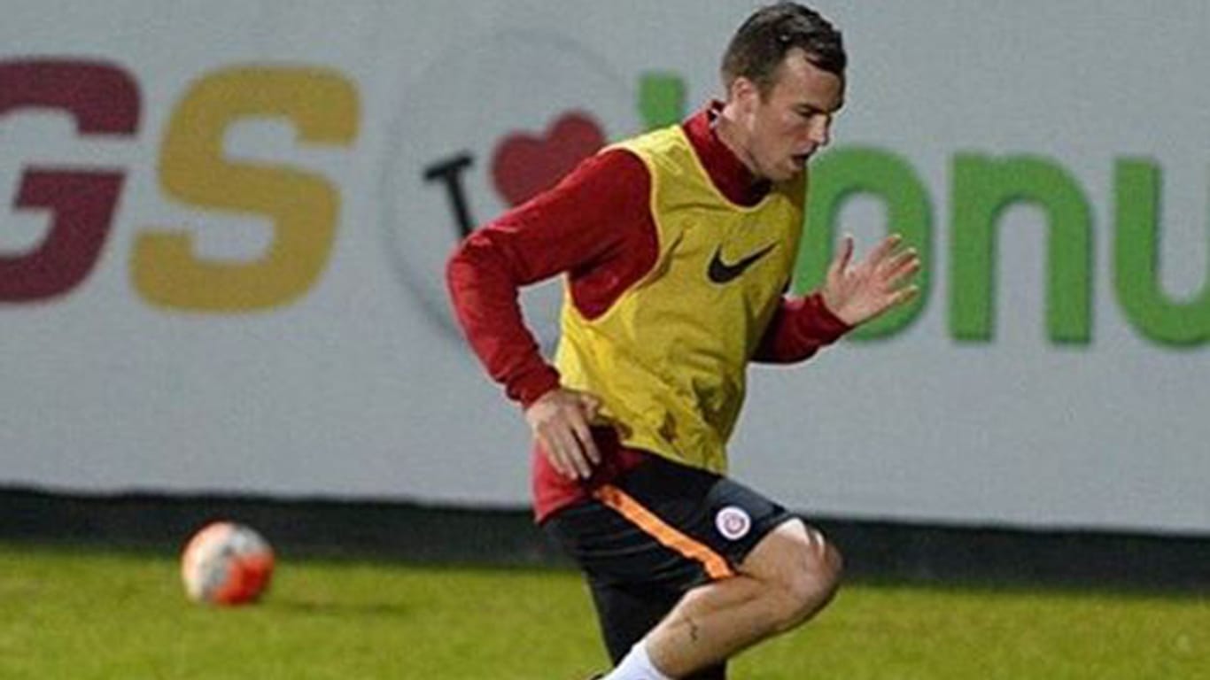 Kevin Großkreutz im Training von Galatasaray Istanbul.