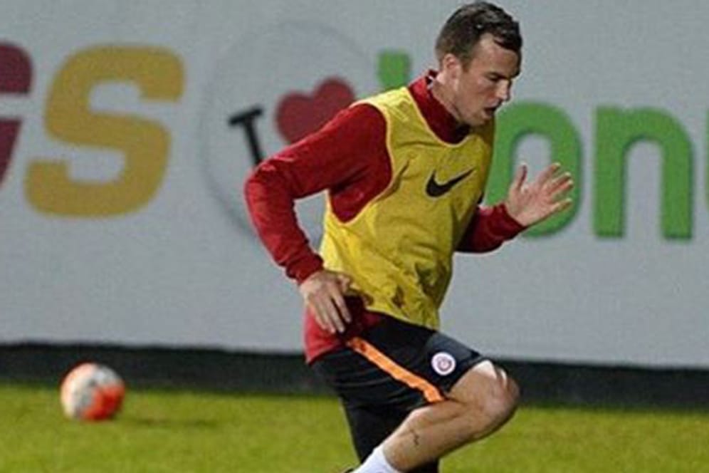 Kevin Großkreutz im Training von Galatasaray Istanbul.