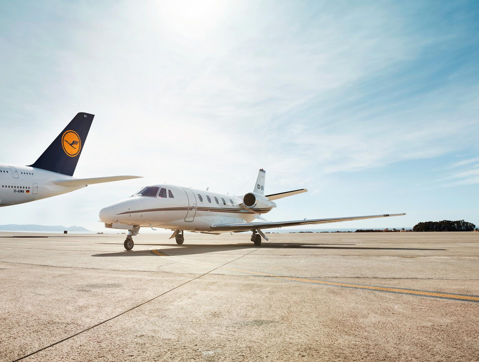 Bereits vor zehn Jahren startete die Kooperation von Lufthansa mit Netjets, dem weltweit größten Anbieter von Geschäftsreiseflugzeugen.