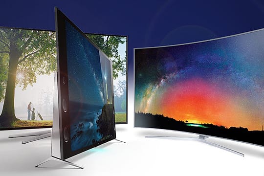 Fernseher von Sony und Samsung: drei der besten TV-Modelle 2015.