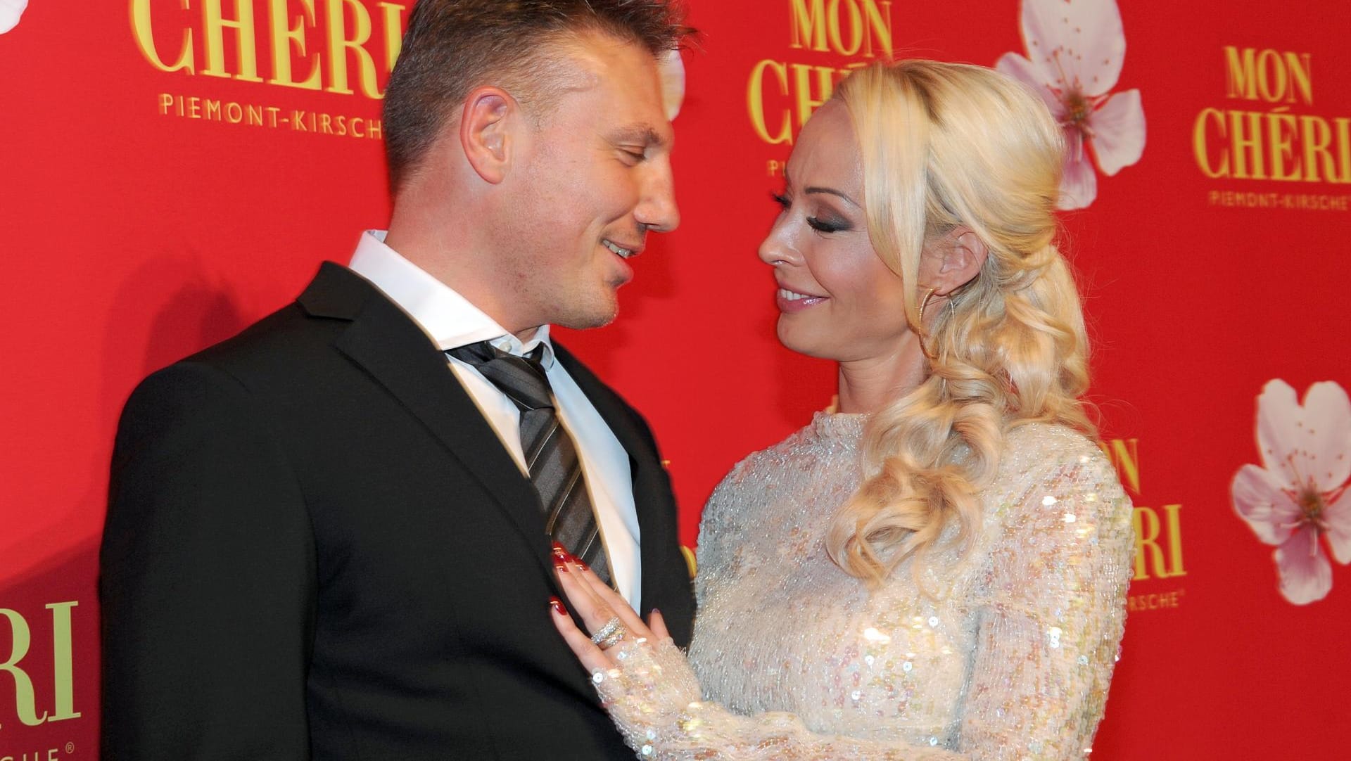 Cora Schumacher mit ihrem neuen Freund Thomas beim Barbara-Tag.