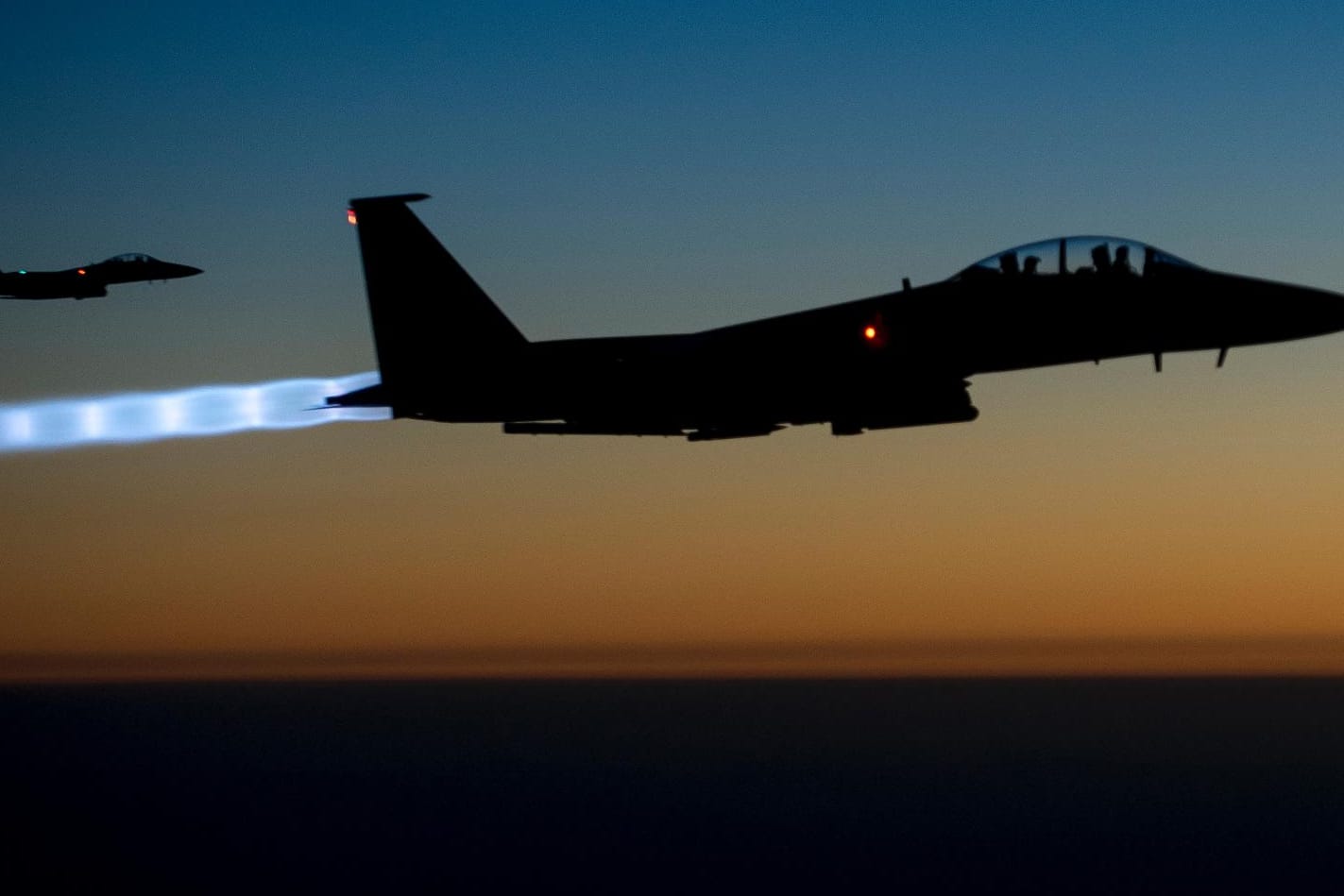 F15-Kampfjets im Nordirak: Die USA haben Nachschub-Probleme.