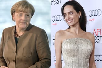 Angelina Jolie würde liebend gerne Angela Merkel treffen.