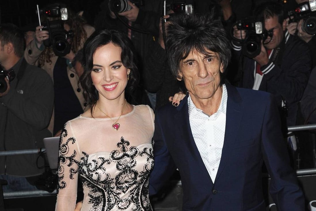 Ron Wood und Sally Humphreys bekommen Nachwuchs.