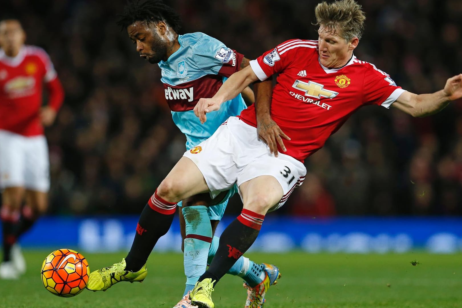 Bastian Schweinsteiger und Manchester United enttäuschten gegen West Ham United.