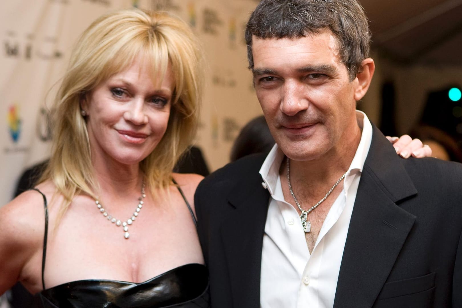 Ein Foto aus glücklichen gemeinsamen Tagen: Melanie Griffith und Antonio Banderas.