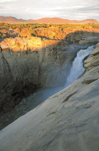 Ein Drehort des Films "Der Geilste Tag" ist der Augrabies Falls National Park in Südafrika.
