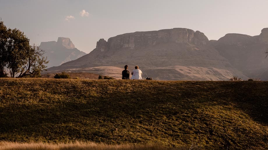 Im Film "Der Geilste Tag" sind die zwei auf der Suche nach dem Glück in Südafrika unterwegs.