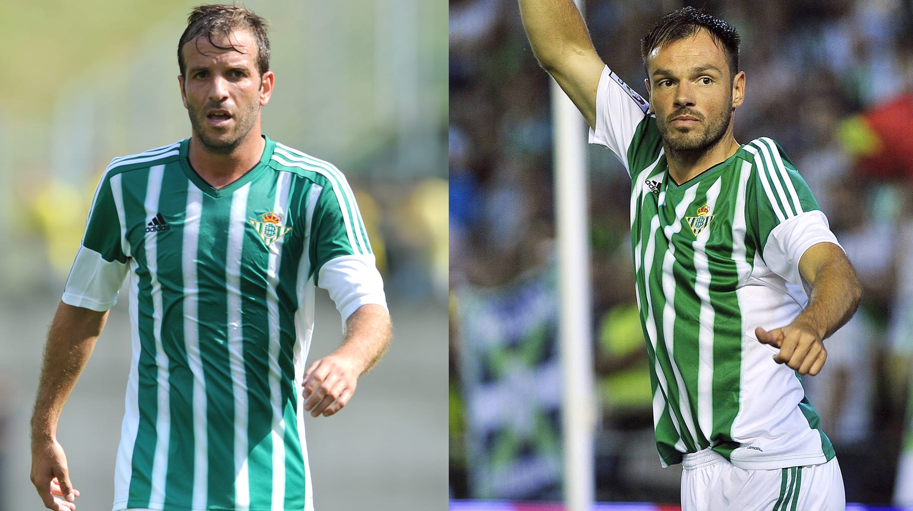 Rafael van der Vaart (li.) und Heiko Westermann spielen seit Saisonbeginn bei Betis Sevilla.