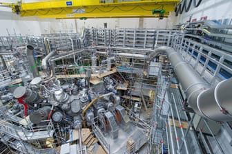 Kernfusionsanlage "Wendelstein 7-X": Erste Experimente laufen.