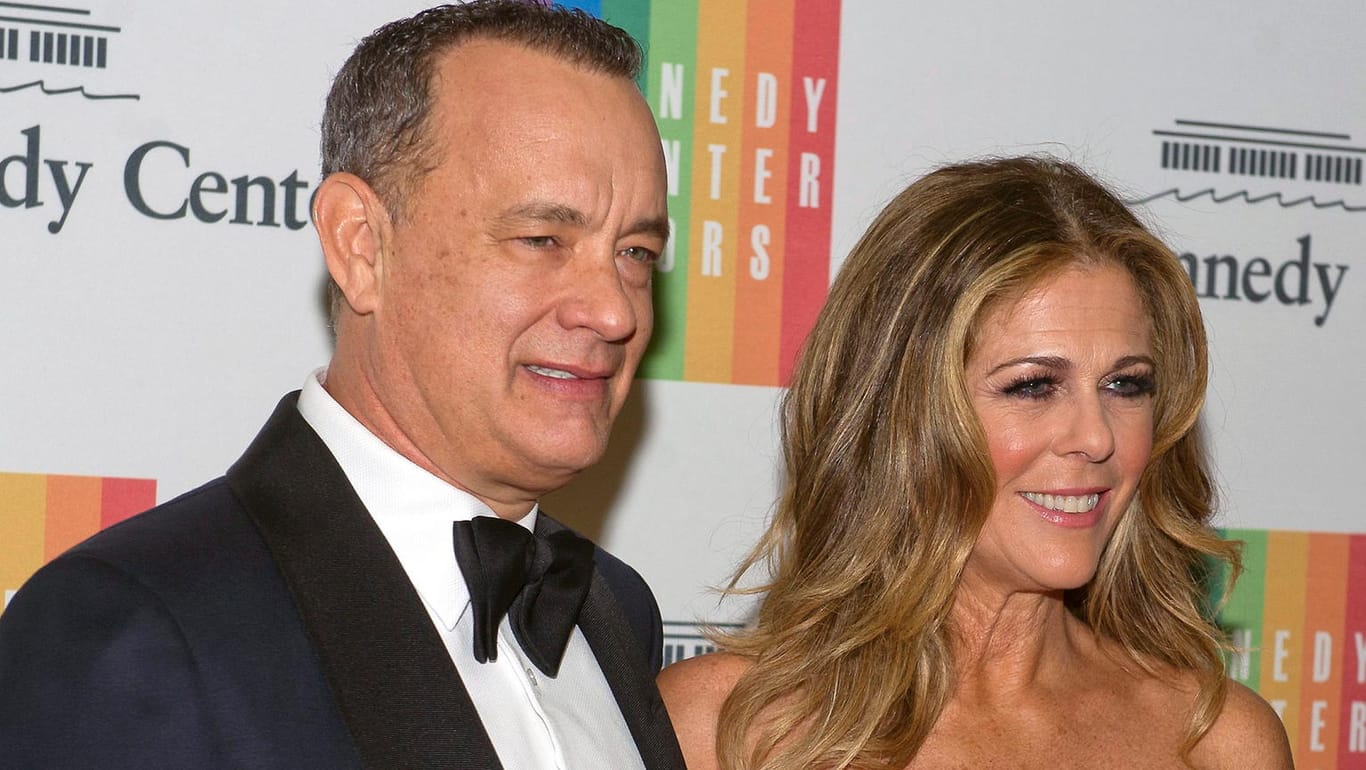 Erleichterung nach der offenbar überwundenen Krebserkrankung: Hollywood-Paar Tom Hanks und Rita Wilson