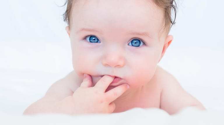 Faszinierende blaue Augen - haben die wirklich alle Babys?