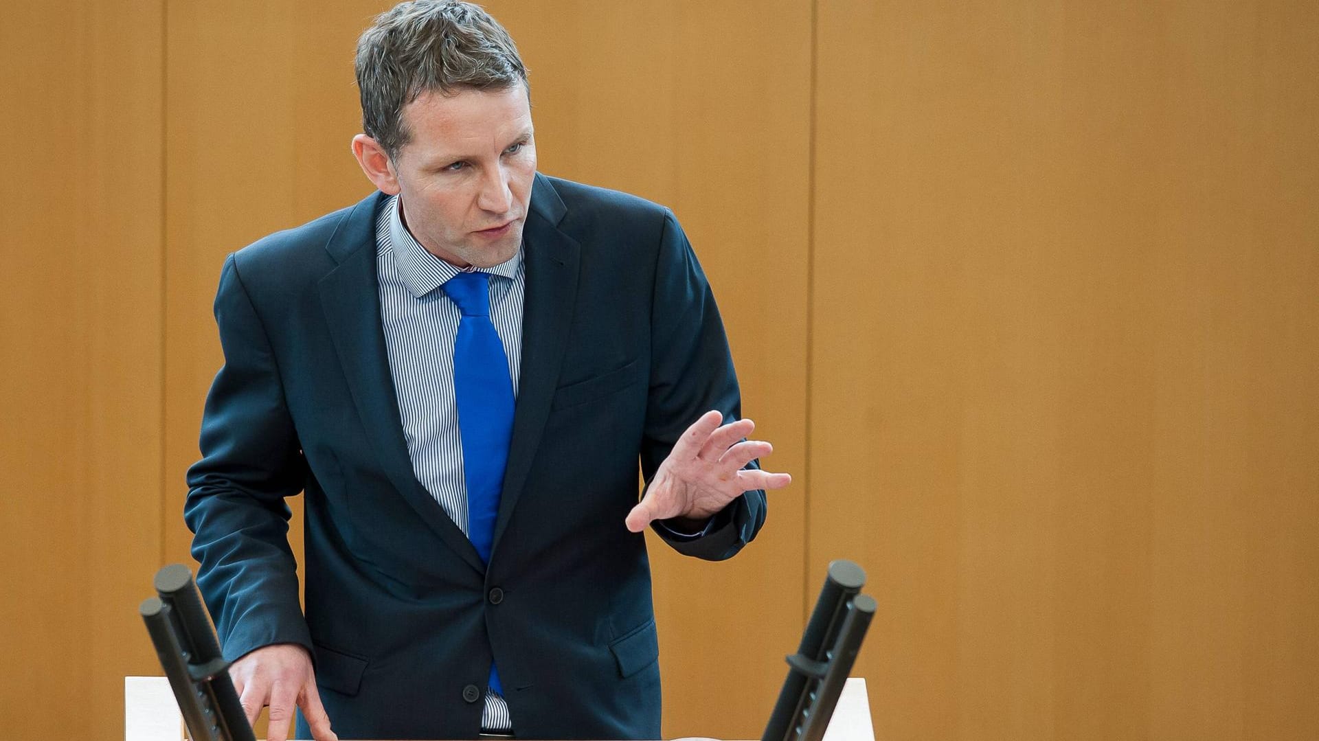 Versucht mit rassistischen Anspielungen zu punkten: Björn Höcke.