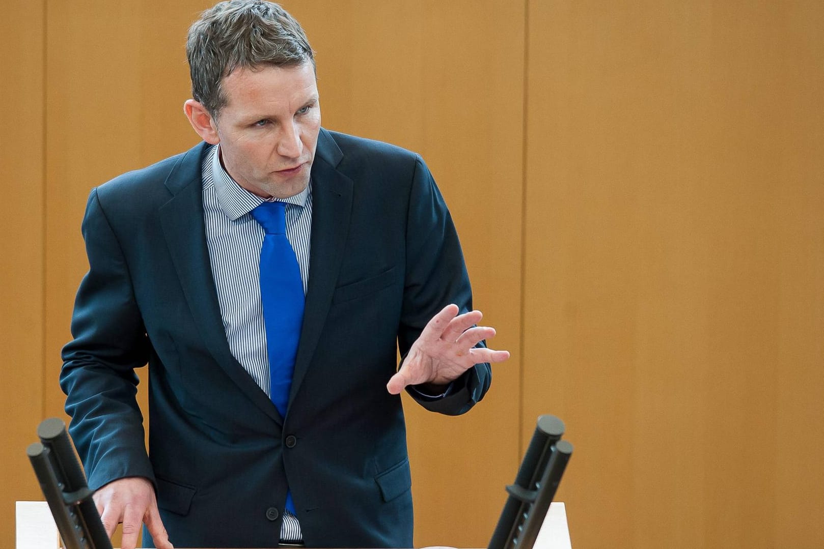 Versucht mit rassistischen Anspielungen zu punkten: Björn Höcke.