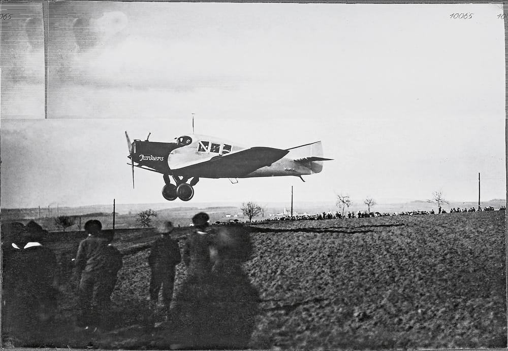 Flugtag in Zittau 1924