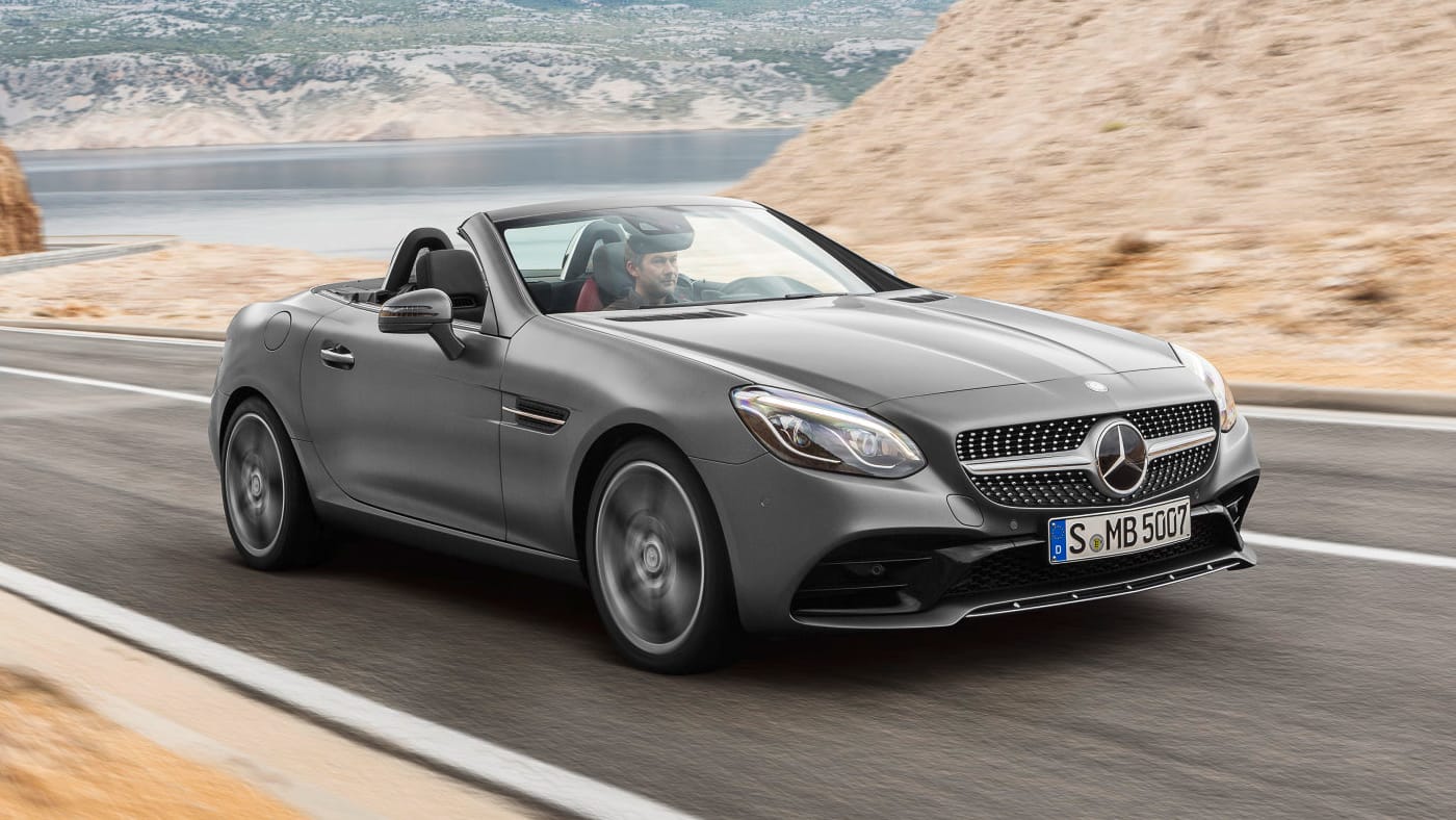 Mercedes-Benz SLC: Klappdach-Roadster mit neuem Kürzel.