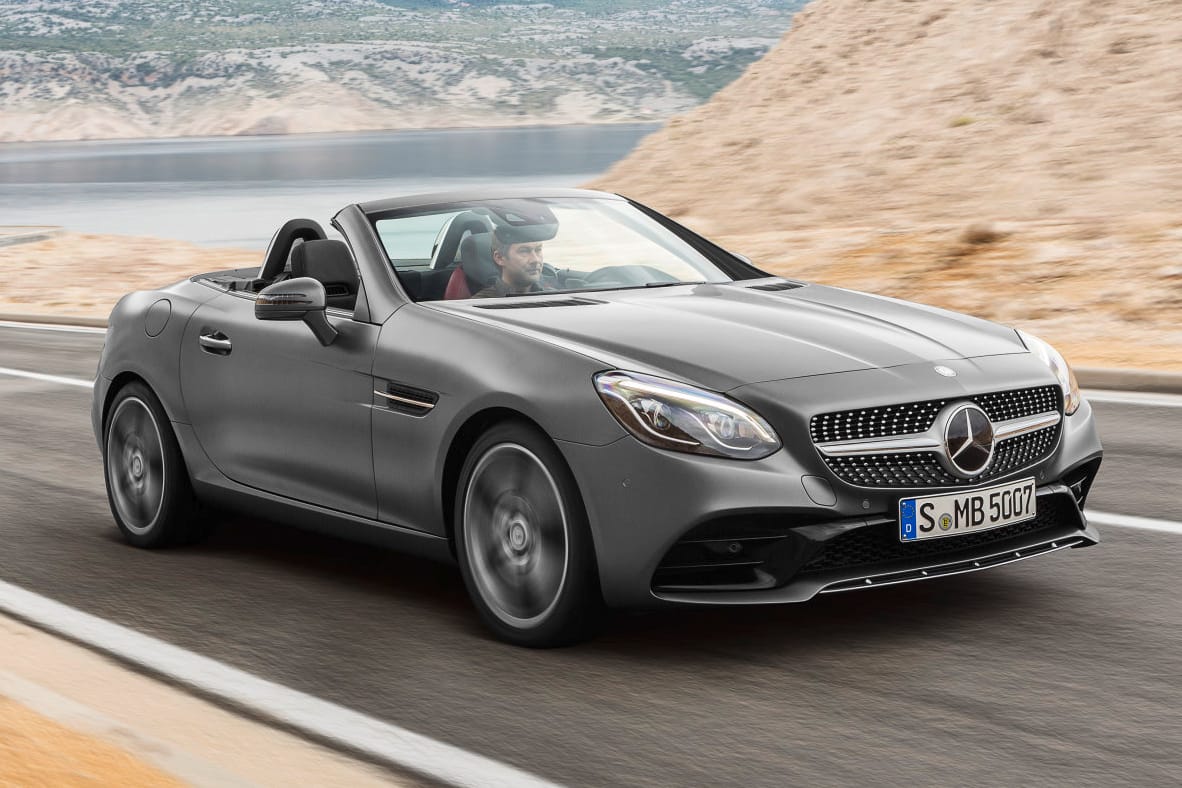 Mercedes-Benz SLC: Klappdach-Roadster mit neuem Kürzel.
