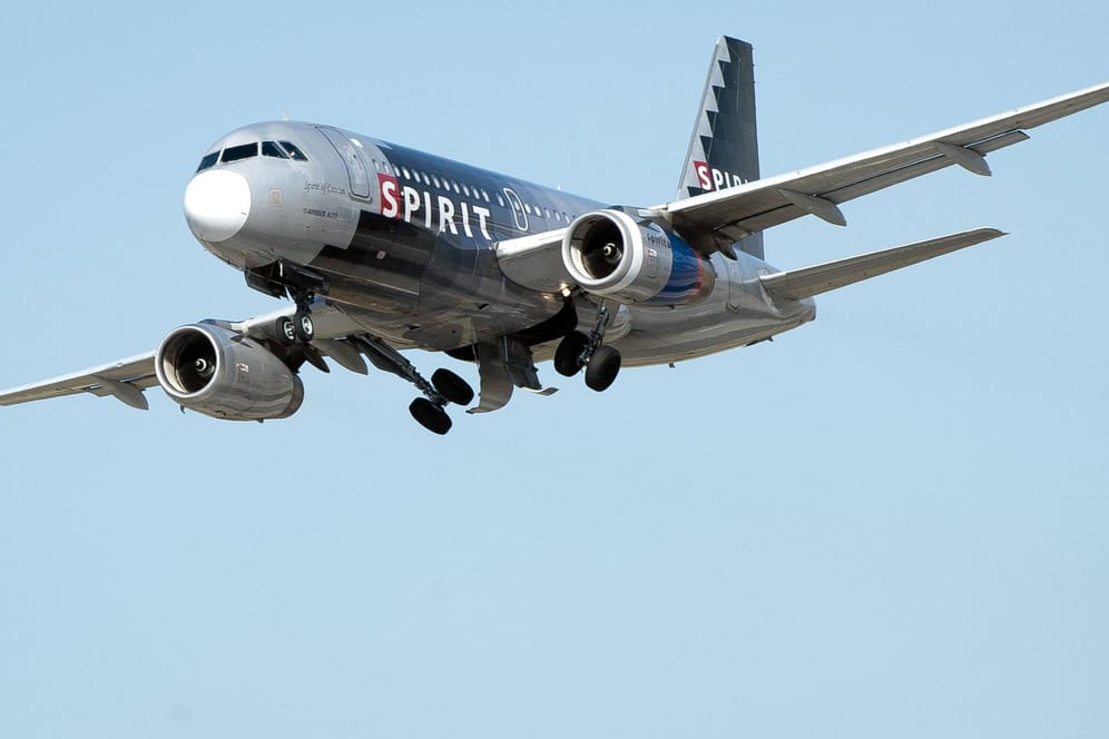 Spirit Airlines Airbus A319.