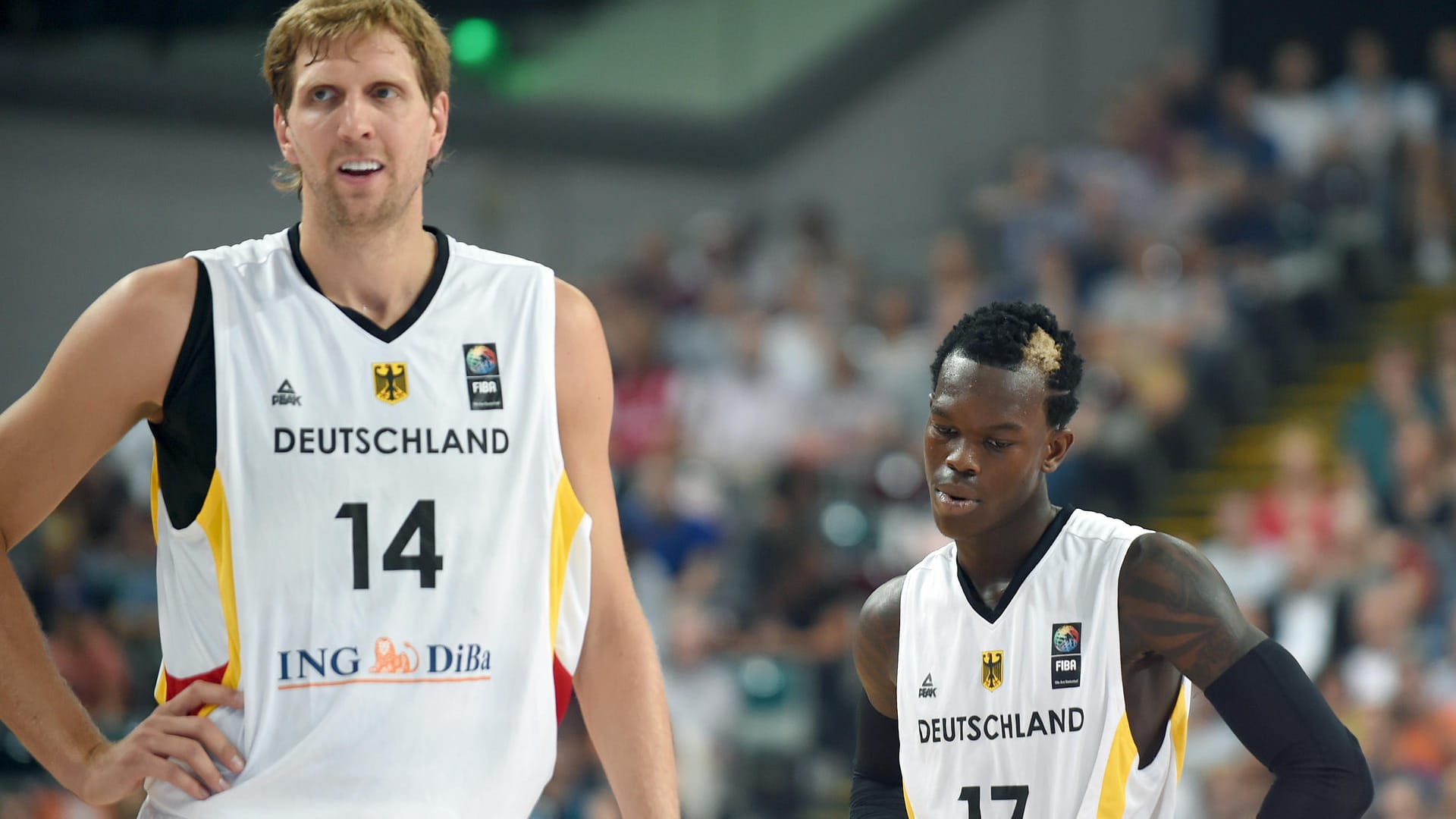 Der deutsche Superstar und sein Nachfolger: Dirk Nowitzki (li.) und Dennis Schröder.