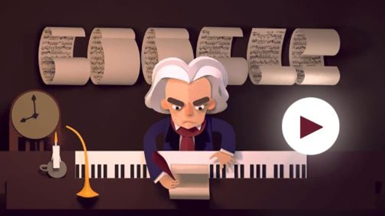 Google ehrt den Komponisten Ludwig van Beethoven