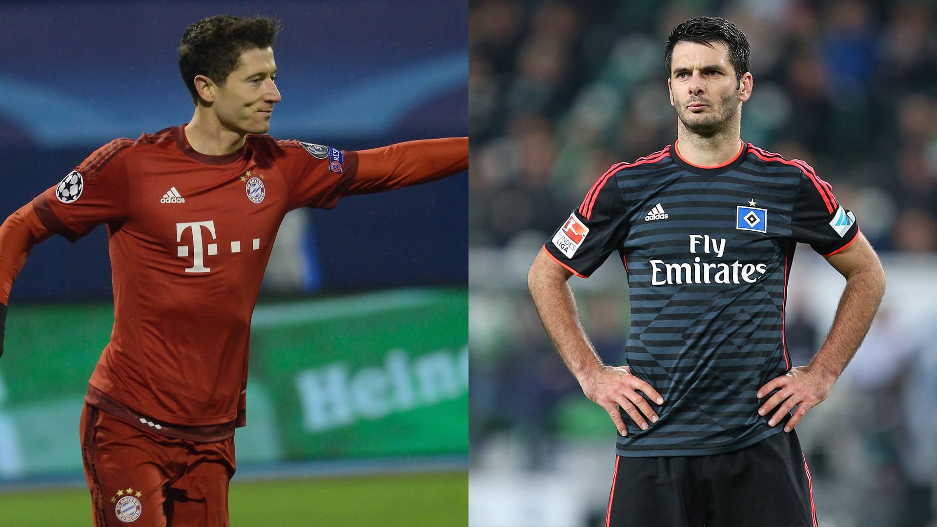 Robert Lewandowski und Emir Spahic tragen ihren Teil zu den Zahlen der Hinrunde bei. Robert Lewandowski und Emir Spahic tragen ihren Teil zu den Zahlen der Hinrunde bei.