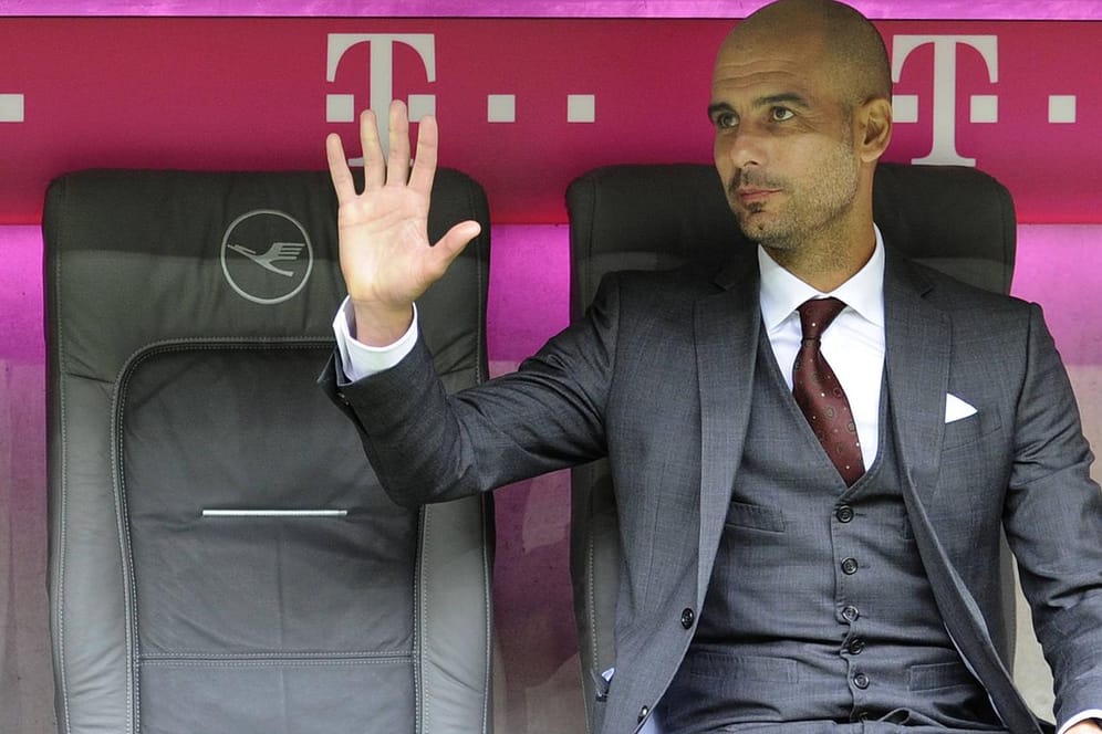 Pep Guardiola kam im Sommer 2013 als Trainer zum FC Bayern.