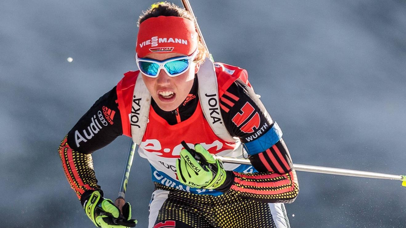 Laura Dahlmeier unterstreicht in Pokljuka ihre starke Form.