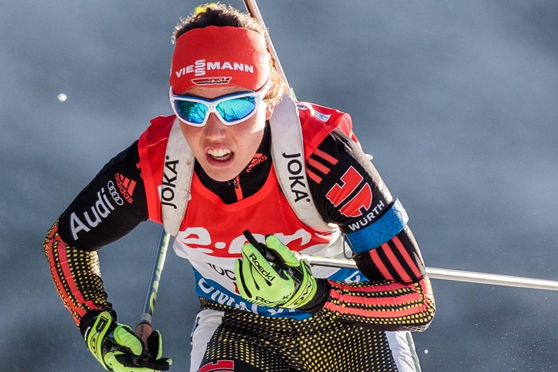 Laura Dahlmeier unterstreicht in Pokljuka ihre starke Form.