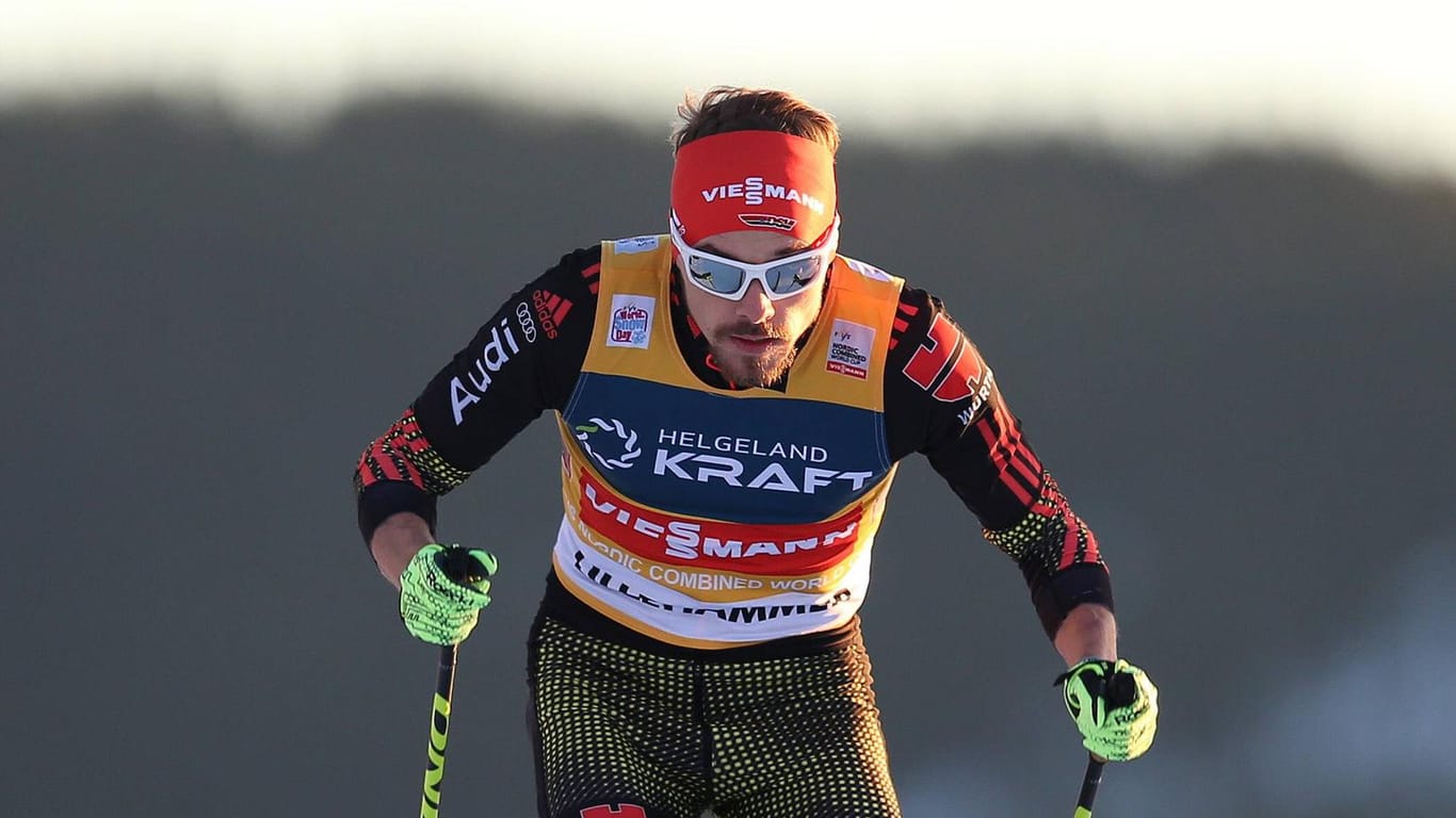 Fabian Rießle ist nur noch Zweiter im Weltcup der Nordischen Kombinierer.