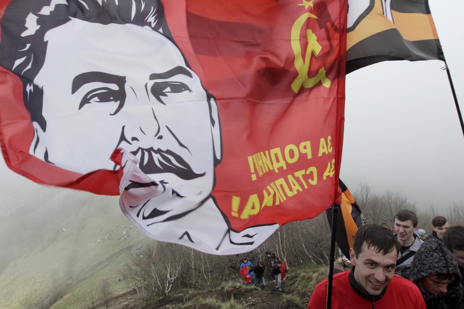 Stalin-Kult in Russland zum 70. Jahrestag des Sieges über Nazi-Deutschland.