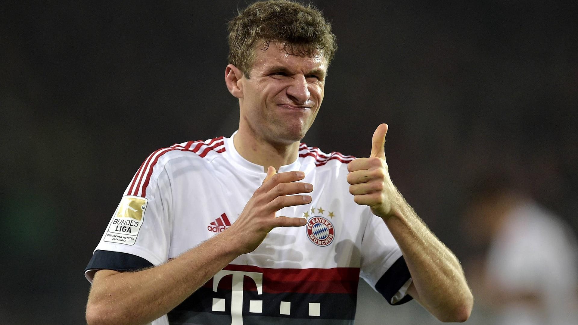 Thomas Müller führte den FC Bayern mit seinem Treffer zum Sieg bei Hannover 96. Thomas Müller führte den FC Bayern mit seinem Treffer zum Sieg bei Hannover 96.
