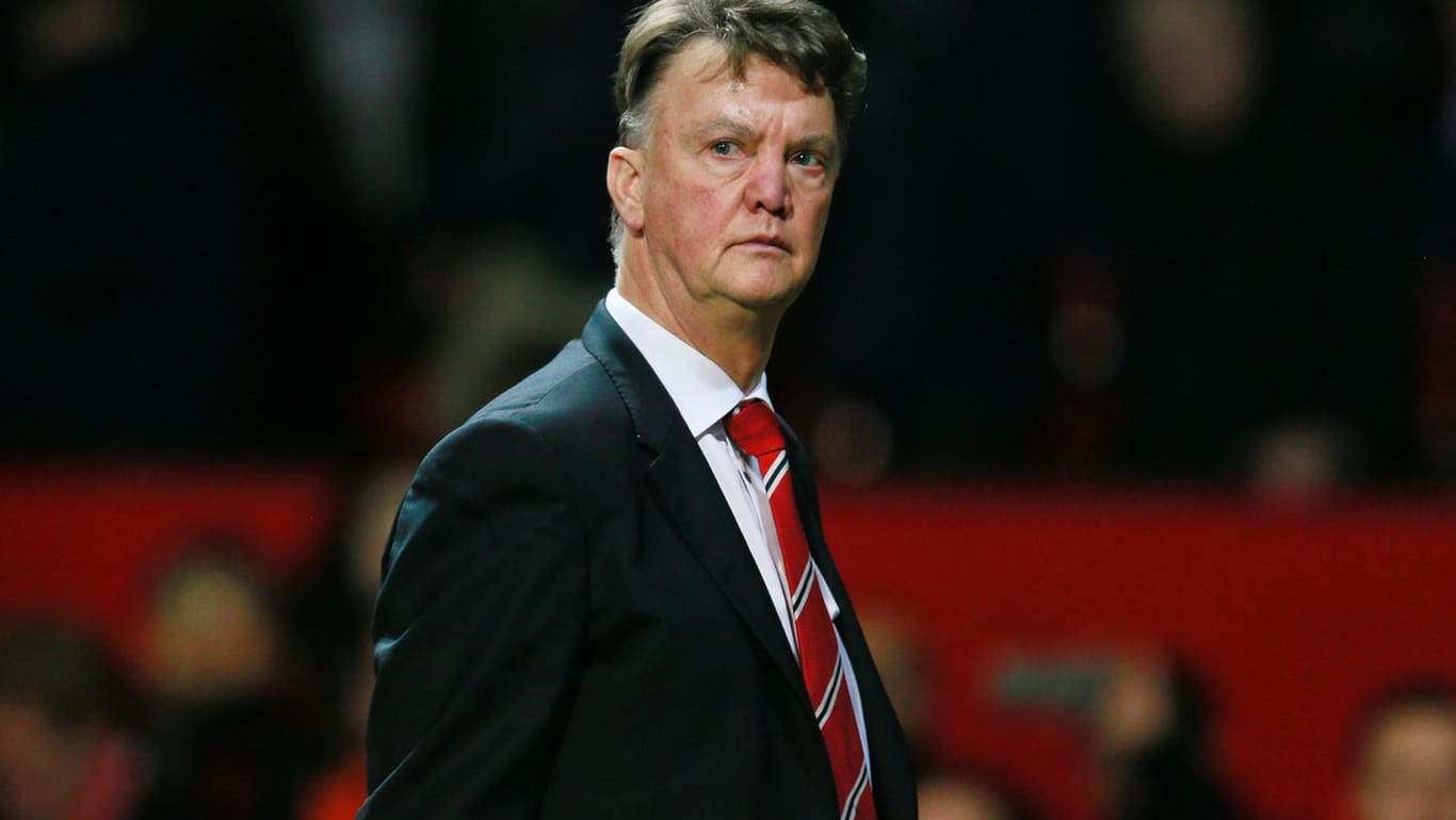 Louis van Gaal ist mit Manchester United in der Krise.