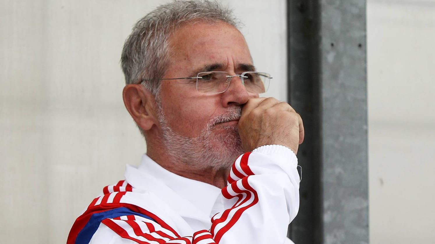 Gerd Müller in seiner Zeit als Jugendtrainer des FC Bayern.