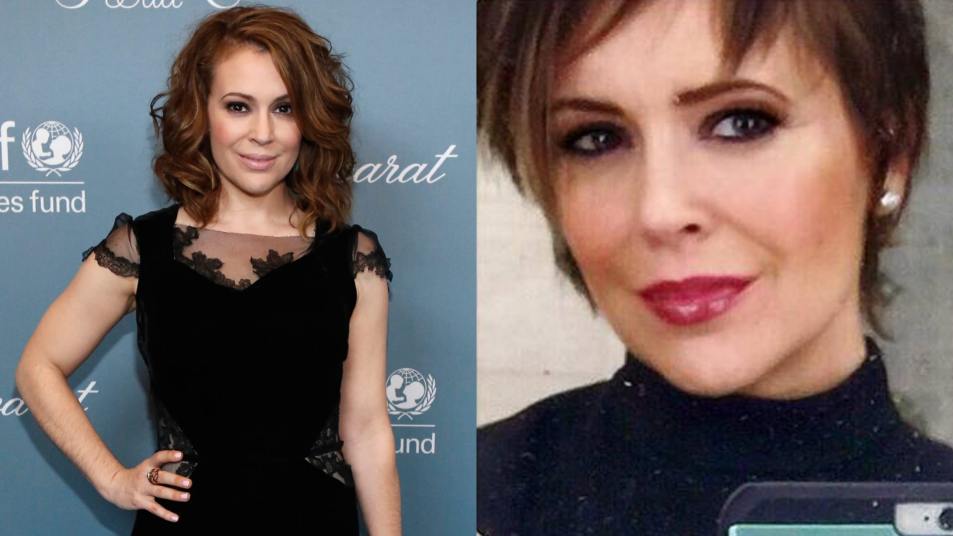 "Charmed"-Darstellerin Alyssa Milano trägt jetzt eine Kurzhaar-Frisur.