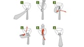 Der einfache Windsorknoten eignet sich perfekt für Hemden mit Button-down Krägen. Legen Sie sich die Krawatte bei hochgestelltem Hemdkragen um und kreuzen Sie die beiden Enden. Das breite Ende sollte 30 Zentimeter unter dem schmalen Ende hängen.