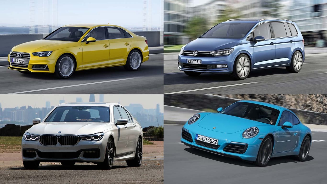Nur vier der Autos, die 2015 für Aufmerksamkeit gesorgt haben.