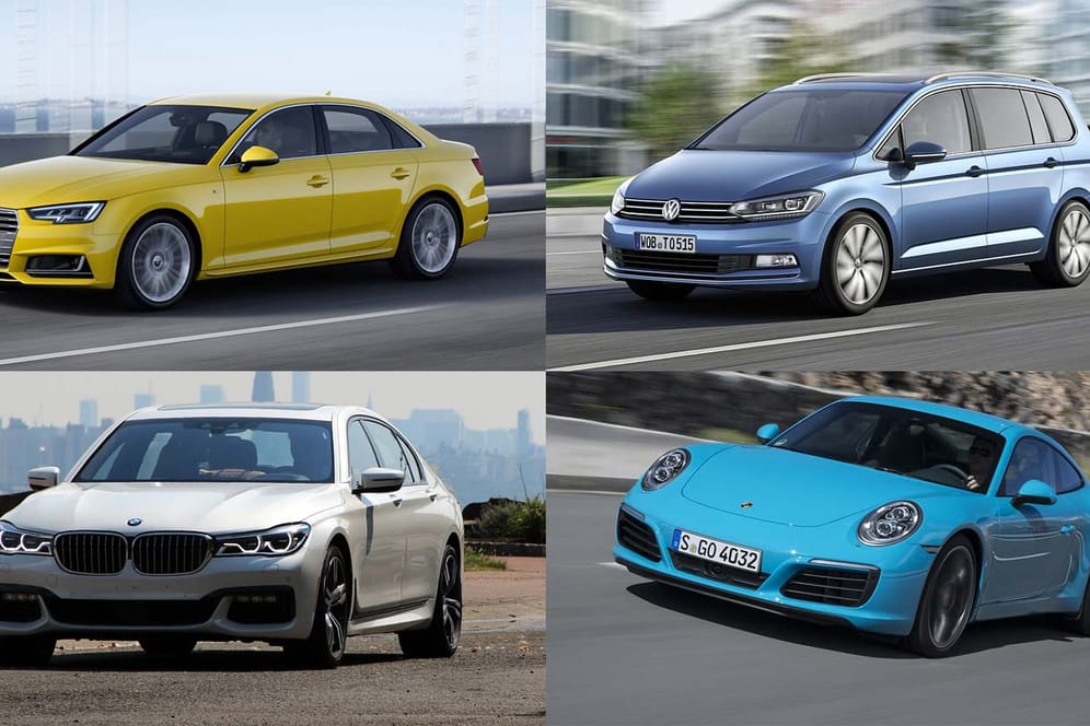 Nur vier der Autos, die 2015 für Aufmerksamkeit gesorgt haben.