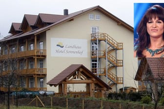 Das Hotel Sonnenhof in Aspach, das der Familie von Andrea Bergs Mann gehört. Sie und Uli Ferber betreiben auf dem Gelände ein Feriendorf.