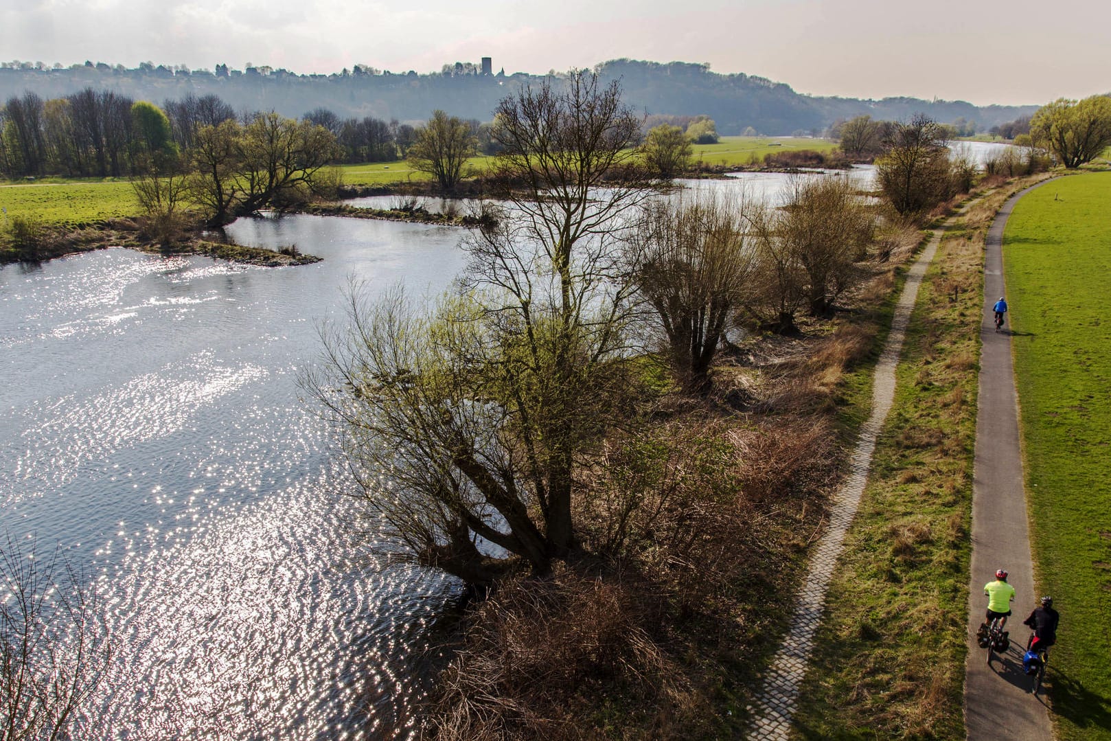 Der Ruhrtalradweg zeigt vor allem bei Bochum seine schönen Seiten.