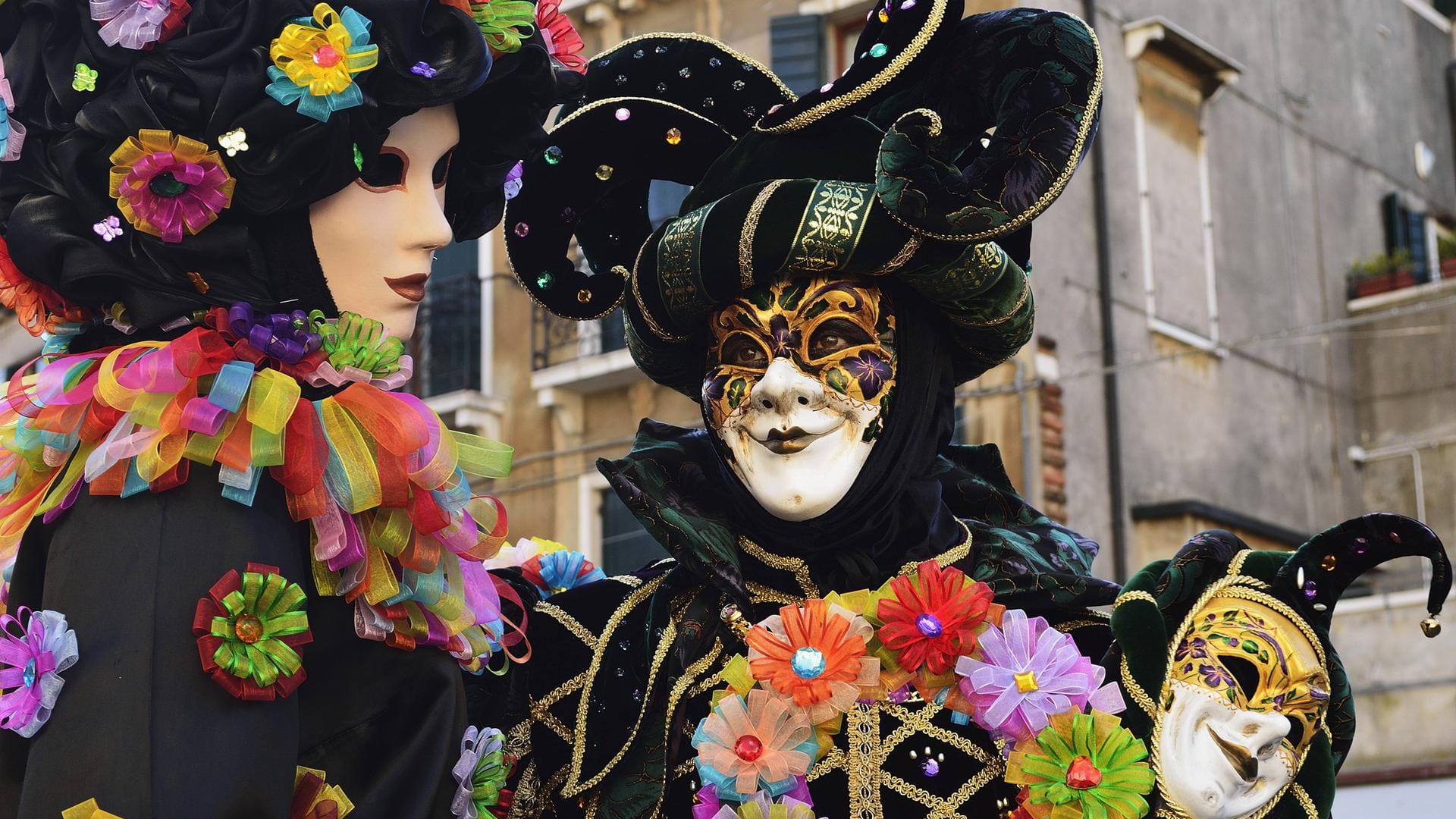 Venezianische Masken