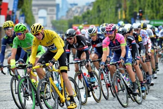 Ziel Paris: Einmal mehr steht die Tour de France im Mittelpunkt im Radsport-Jahr.