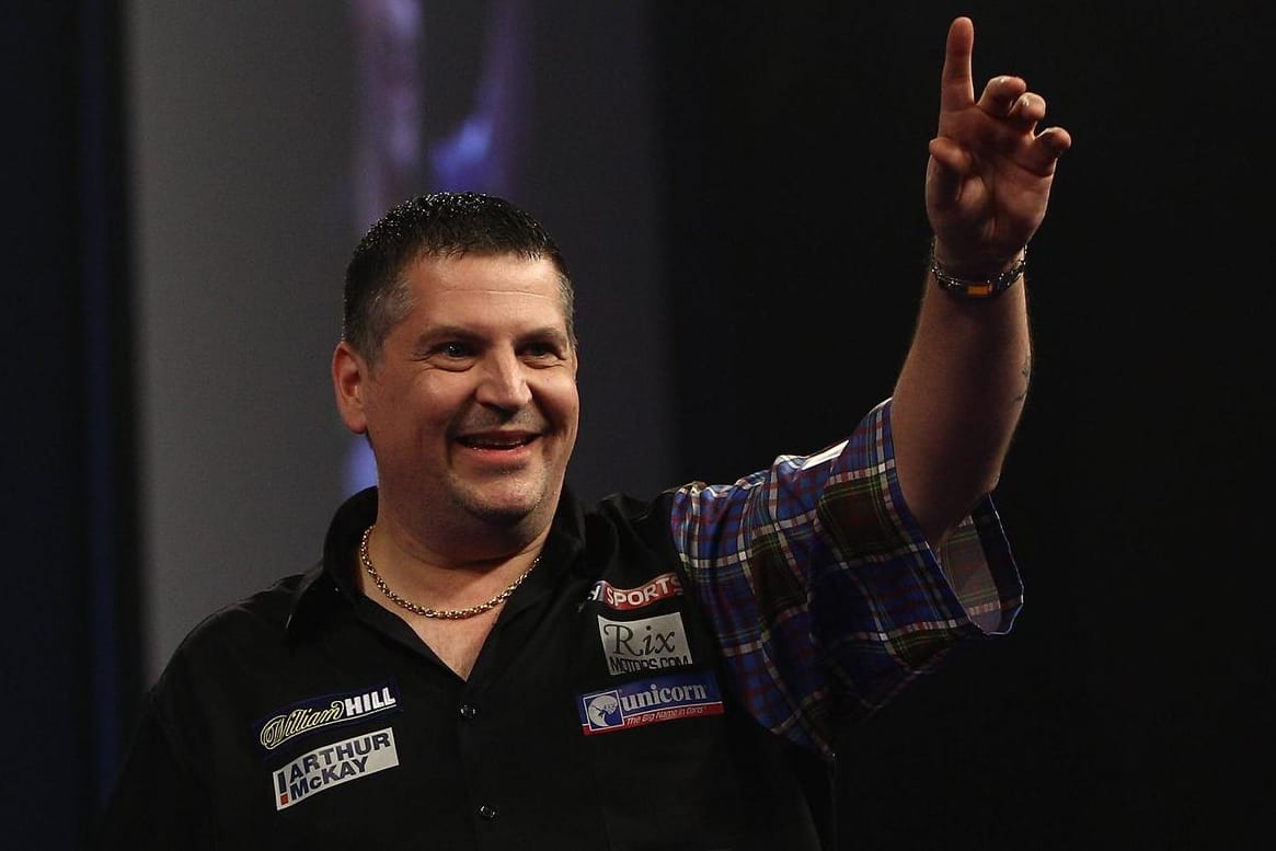 Gary Anderson geht bei der Darts-WM 2017 als Titelverteidiger an den Start.