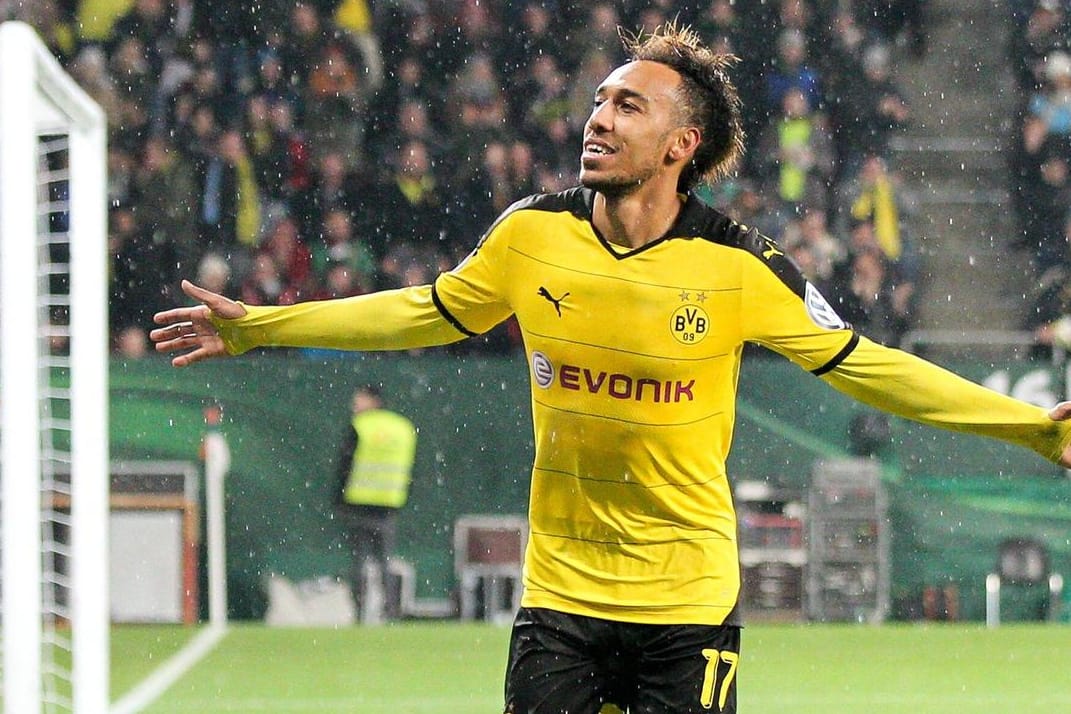 Pierre Emerick Aubameyang führt mit 18 Toren die Bundesliga-Torschützenliste an.