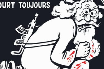 "Charlie Hebdo"-Sonderausgabe zum Jahrestag der Terroranschläge auf das Satireheft.