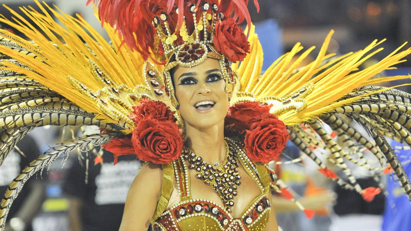 Nur eine Tänzerin pro Schule wird die begehrte "rainha de bateria".