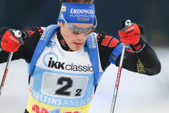 Auch Simon Schempp ist in Ruhpolding wieder am Start.