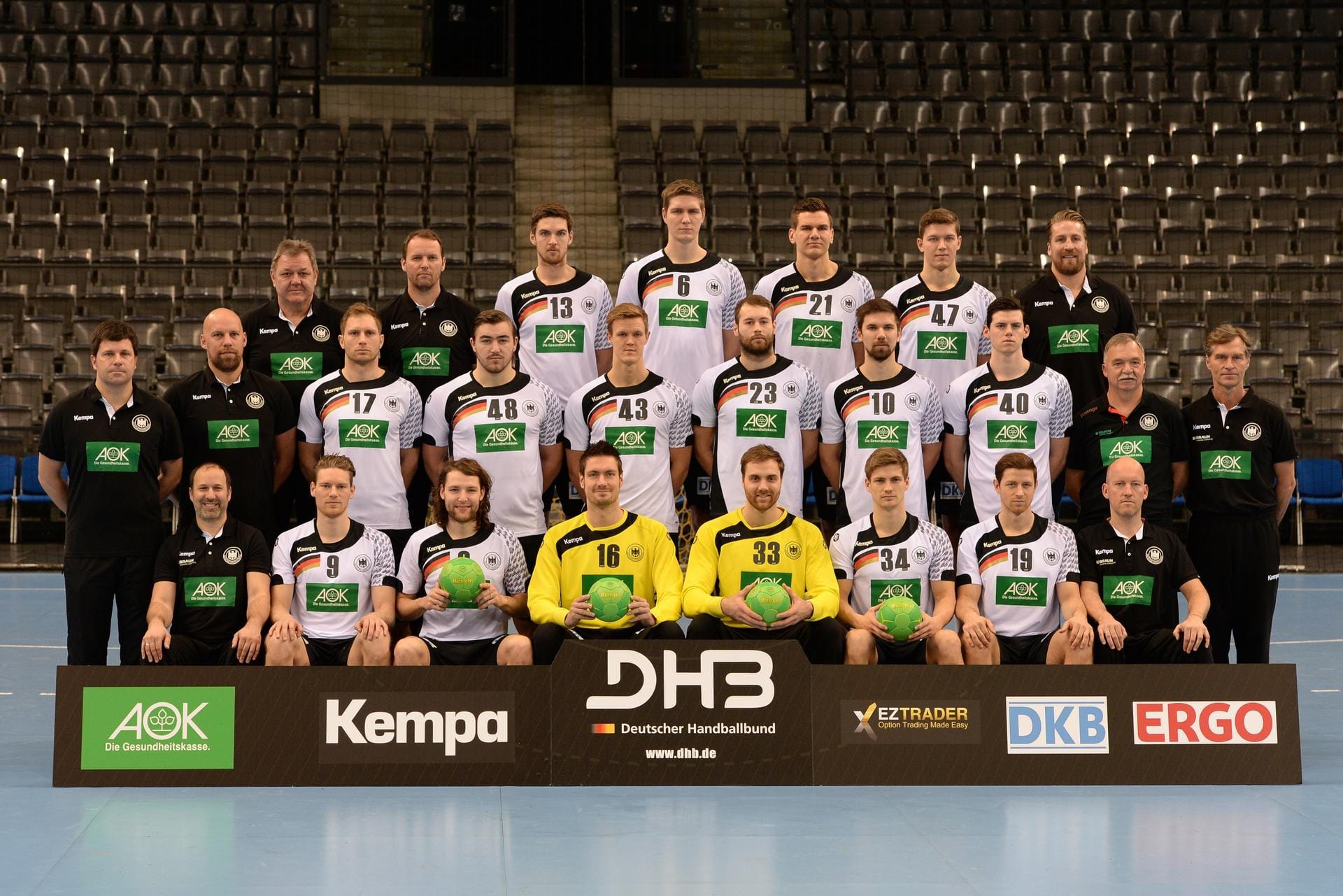 Die deutsche Handball-Nationalmannschaft 2016