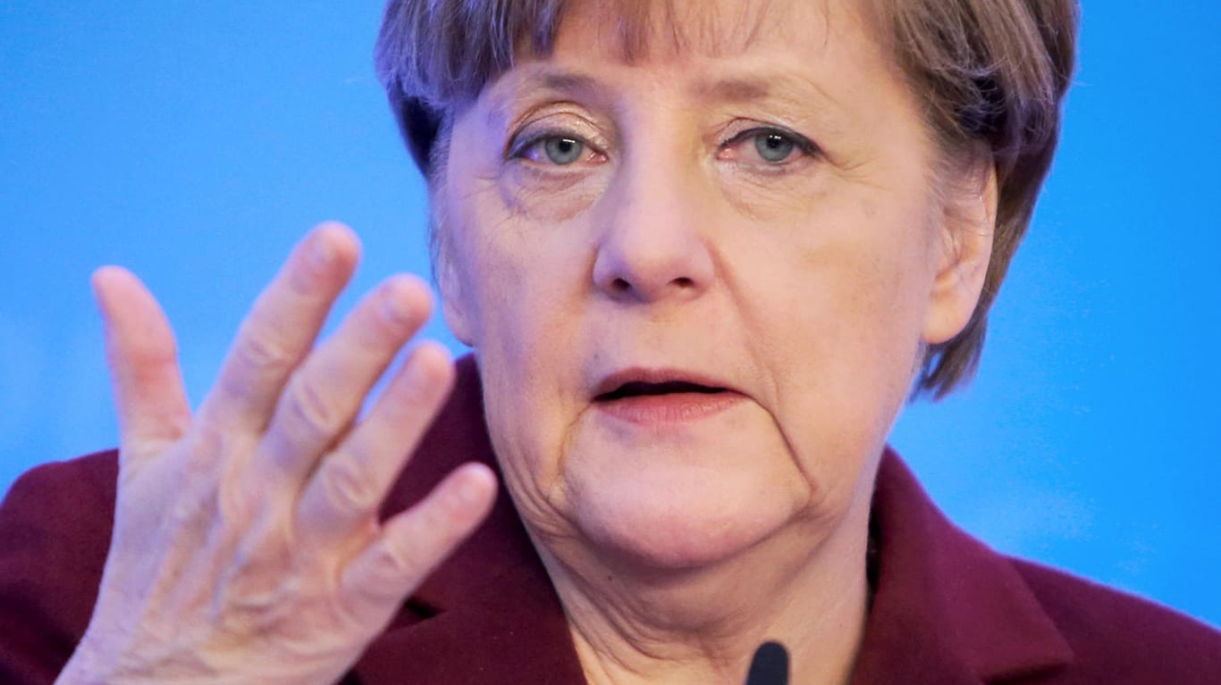 Angela Merkel: Ihr Kurs in der Flüchtlingskrise gerät erneut unter Druck.