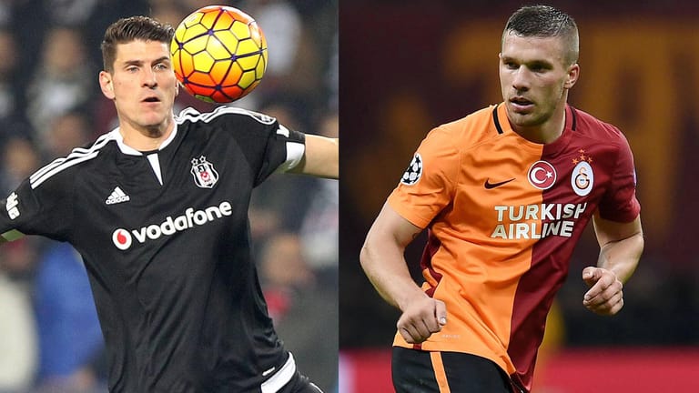 Für Mario Gomez (li.) und Lukas Podolski hat sich das Türkei-Abenteuer bislang gelohnt.
